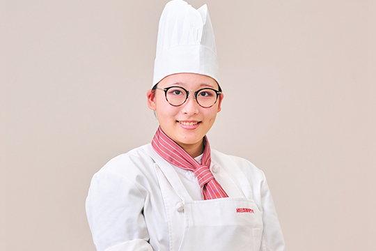 織田製菓専門学校内定者平野さん